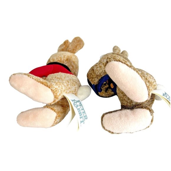 Peter Rabbit & Flopsy Plush Slap Bracelet Magnetic Dan Dee Bunny Stuffed Toy - Picture 7 of 12